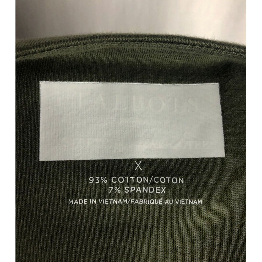 Talbots Plus Size Woman's Green Short Sleeve Stretch Top‎ Weekend Tee Size X - Picture 5 of 5